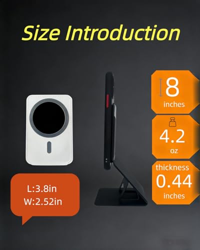 Trépied magnétique multi-angle portable pour iPhone 17 Pro Max RFID