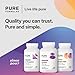 PureFormulas GABA 500 mg - 60 Capsules | Natural GABA Supplement (Gamma-Aminobutyric Acid)| Relaxant for Sleep Support, Pain Relief, Mood Balance, and Stress Reduction | Non-GMO, Gluten-Free