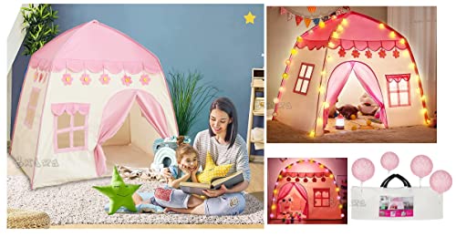 Tenda Rosa da Gioco Casetta Castello Principesse