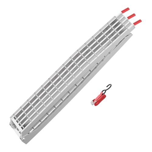 Wiltec Rampe de Chargement Pliable – 3100 x 283 mm – Capacité Max. 540 kg – en Aluminium –...