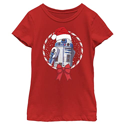 T-shirt Star Wars R2D2 rouge taille XS pour fille