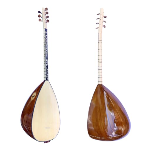 Turkish Quality Short Neck Mulberry Baglama Saz For Sale ASK-306 product thumbnail 2