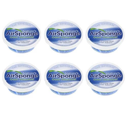 Natures Air Sponge Odor Absorber 1/2 Lb - 6 Pack Set of 6