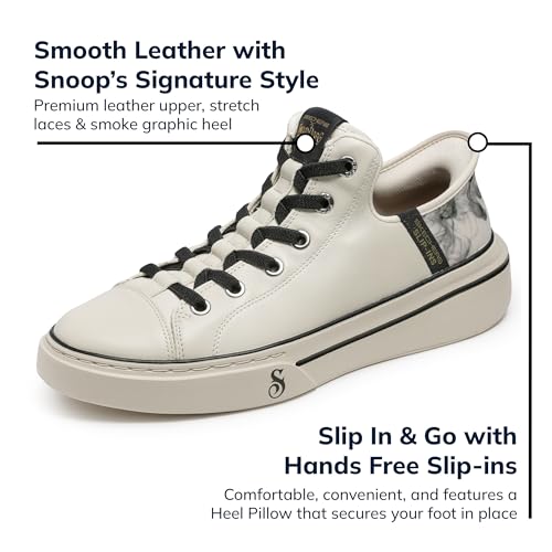 Image of Skechers Men's Snoop Dogg: Snoop ONE-Double G Hands Free Slip-Ins Sneaker