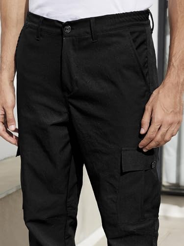 Image of Cargo Elastic Waist Band Cargo Pants for Men 5895