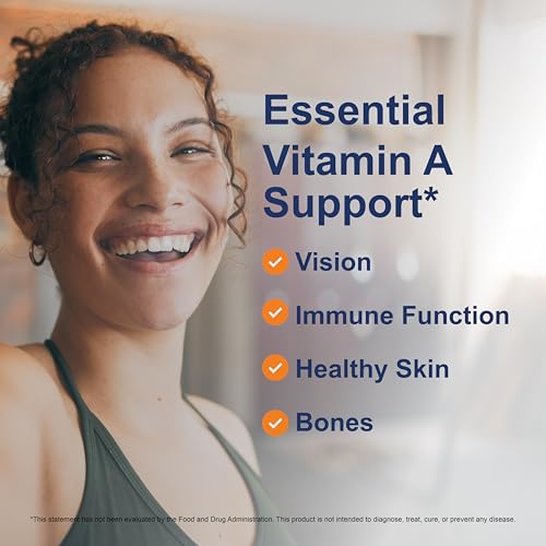 Carlson Vitamin A, 25000 IU (7500 mcg RAE), Vision Health, 250 Softgels - Image 4