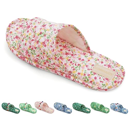 Chinelos de casa para mulheres, chinelos de spa, chinelos de casa para convidados, chinelos de dedo