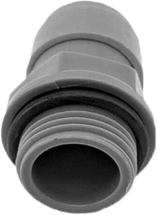 8mm 2-branch beer tap connector to 3/8 BSPT male double-seal quick-connect