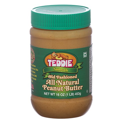 Teddie All Natural Peanut Butter Smooth, 453g