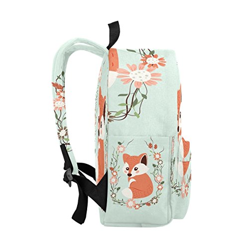 Hengpai Cute Fox School Backpacks Rucksack Animals Student Book Bags Travel Girls #TOP1