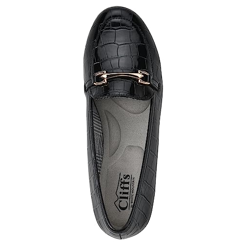 Image of CLIFFS BY WHITE MOUNTAIN Women's Glowing Cushioned Loafer Flat