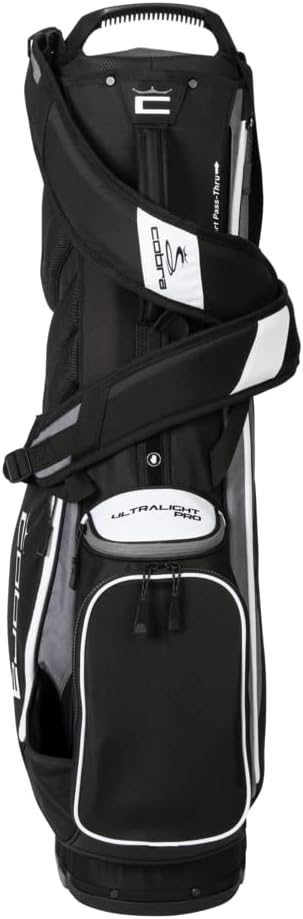Cobra Golf 2022 Ultralight Pro Stand Bag (Black-White, One Size) : Sports & Outdoors