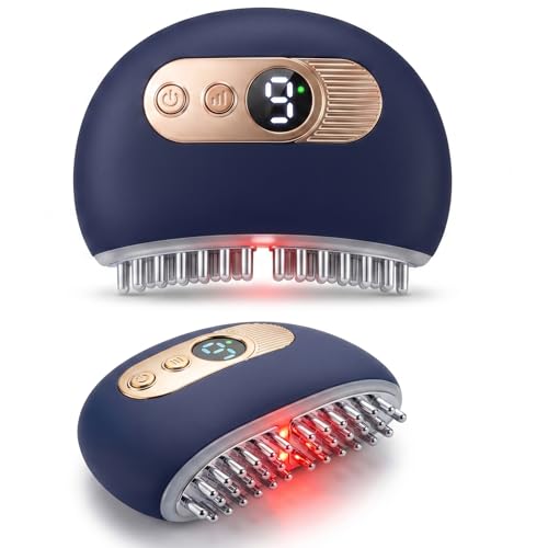 Kinbana TMJ Relief Products Jaw, TMJ Massager with Vibration and Heating, Ergonomic Multi-Needle TMJ...