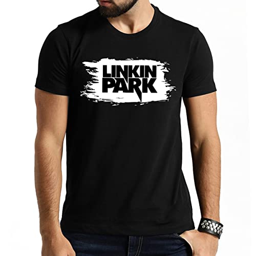 Image of Linkin Park T-Shirt for Men Music Band t Shirt | Music Rock Band T-Shirt | Pure Cotton Half Sleeves T Shirt | Music Band Logo Tshirt