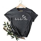 FastDeliveryTees Deer Heart Signal Graphic T Shirt - Deer Hunting T Shirt, Hunt Addict Gifts,Buck Hunt T Shirt,Gifts For Hunting Dad,Hunters TShirt, Deer Graphic Tees