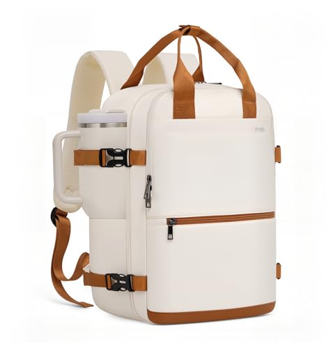 COOLIFE Ryanair Handgepäck 40x30x20, Handgepäck Rucksack Flugzeug 24L, Rucksack 40x30x20 Easyjet Eurowings Reiserucksack Business-Reiserucksäcke,Handgepäckkoffer für Damen und Herren