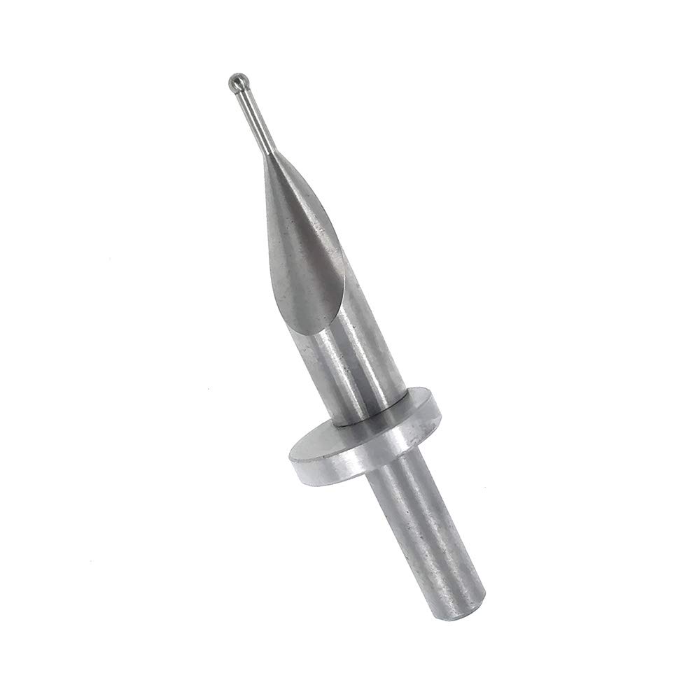 Ball Tip Probe Insert Carbide Ball Tips 6mm Shank 55mm Long For Height Gauges (2mm Diameter Ball)