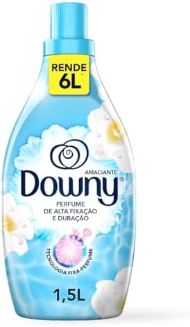 Downy Amaciante Concentrado Brisa Suave 1.5L, Rende 6L, Perfume S...