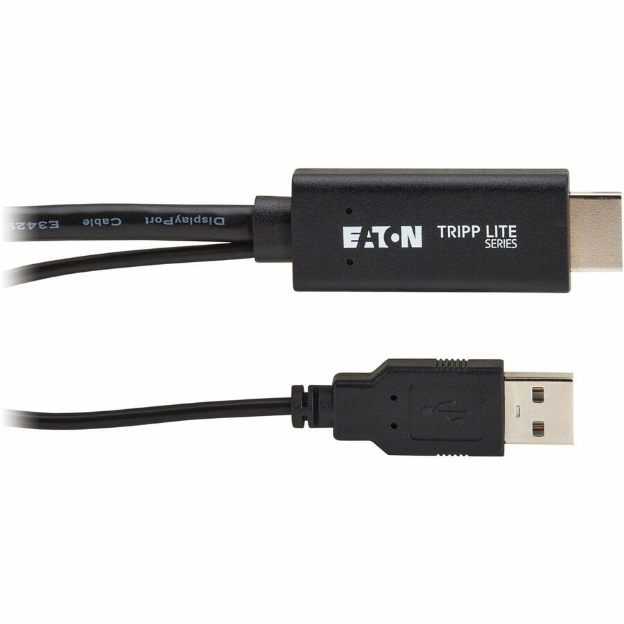 Câble adaptateur HDMI vers DisplayPort actif (M/M) - 4K 60 Hz, alimentation USB, noir, 2 m