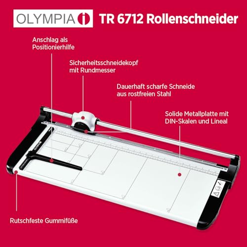 Olympia Tr 6712 Taglierina Rosso - 6