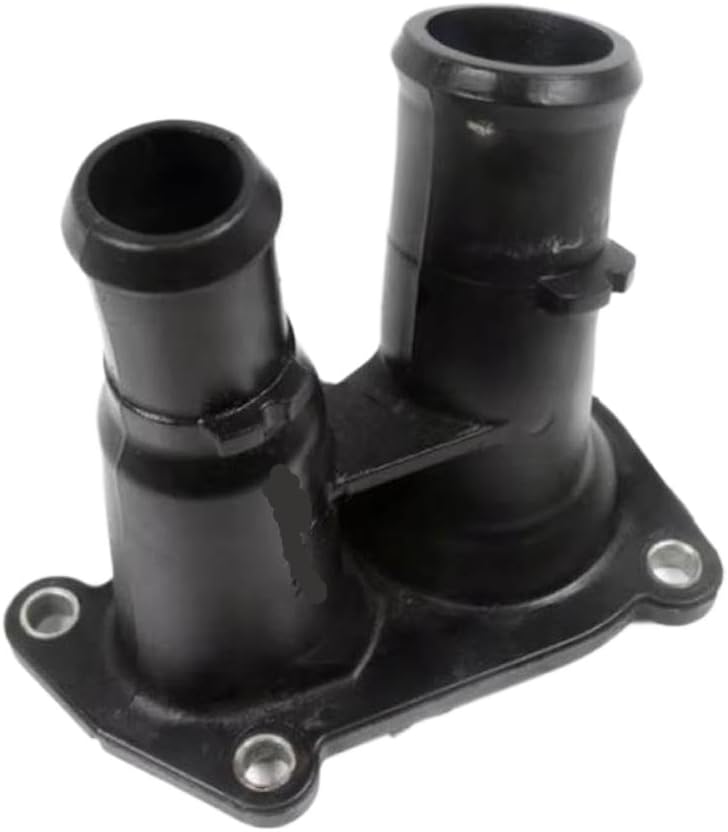 Thermostat Housing with Coolant Flange Compatible with Focus, Fiesta, Figo - Replaces Part Numbers 1557904, 2S6G9K478BD, 2S6G9K478BC, 2S6G-9K478-BC
