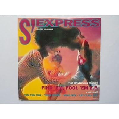 S'Express Find 'Em Fool 'Em EP Epic 6580137 EX/EX 1992 picture sleeve, 7" EP