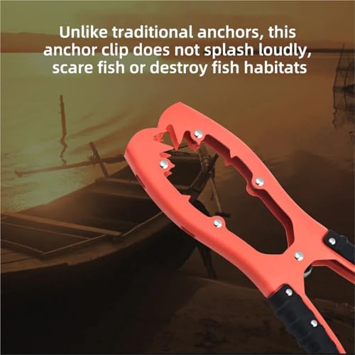 Ancla para paddle surf de acero inoxidable con mordaza ligera para ríos 4