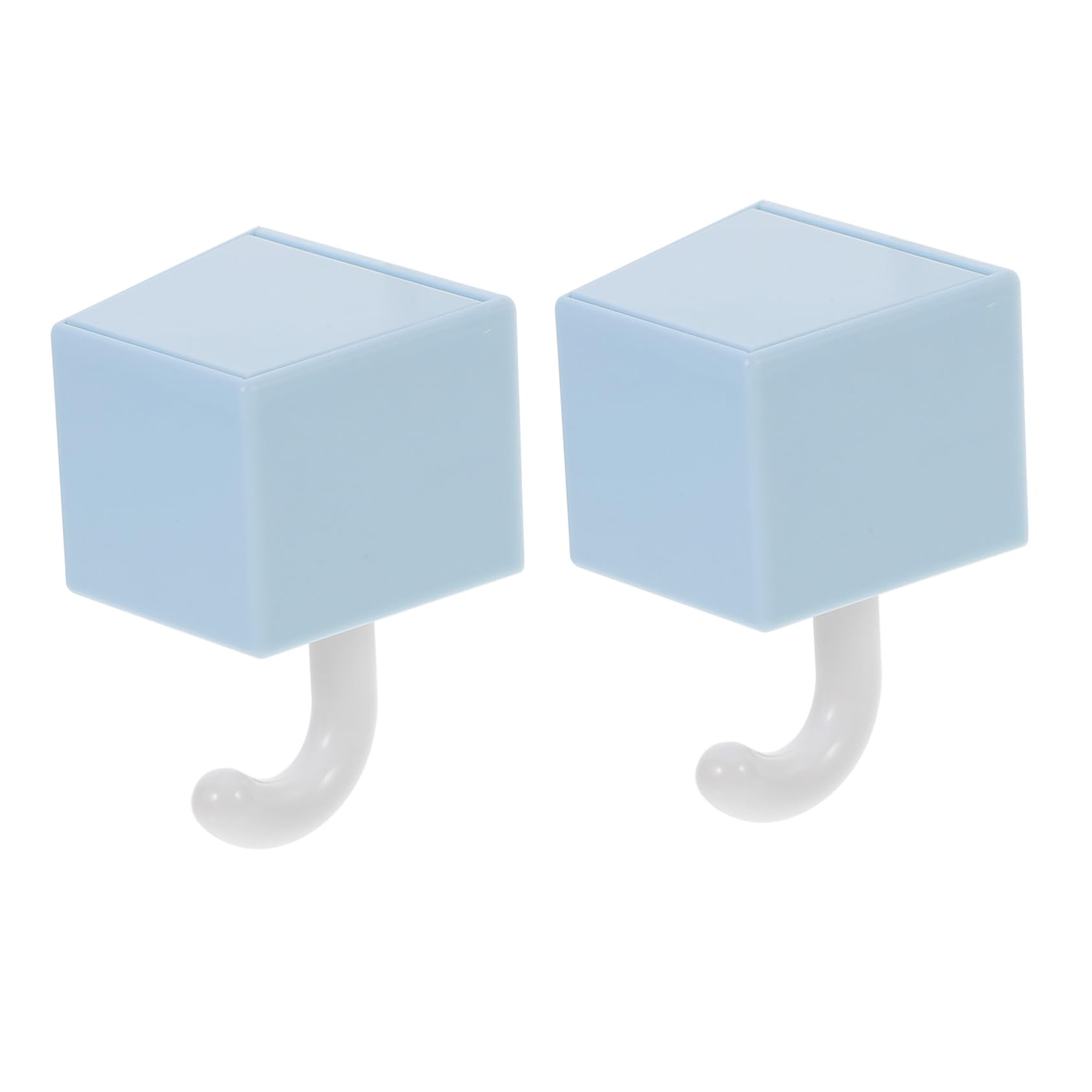 NUOBESTY Perchero Sin Perforaciones No Ser Doble Percha El Secado Colgador De Toallas De Baño Gancho De Toalla Ganchos Para Toallas De Pared Gancho De Baño El Plastico 2 Piezas X 4