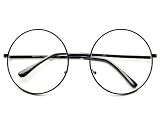 Oversized Round Eyeglasses