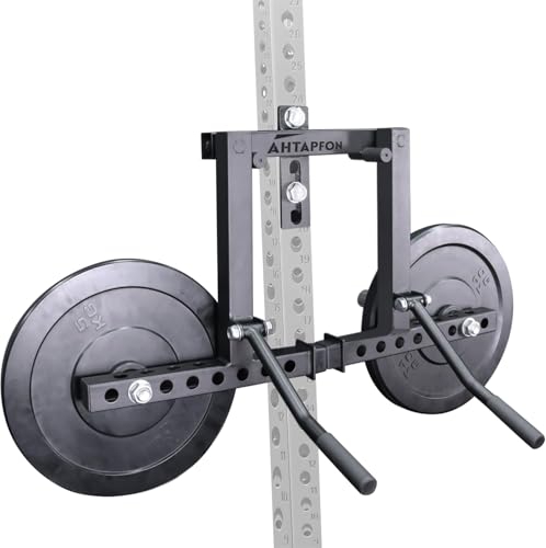AHTAPFON Lateral Raise Attachment for Power Rack Attachment Standing Lateral Raise Machine Upper Body Strength Training Equipment for Home Gym
