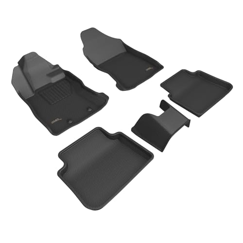 3D MAXpider Kagu Floor Liner (Black) Compatible with Subaru Crosstrek