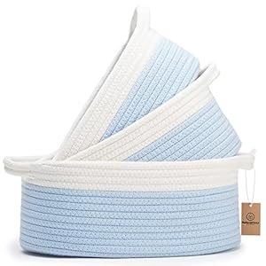 NaturalCozy 3-teiliges Aufbewahrungskorb Set