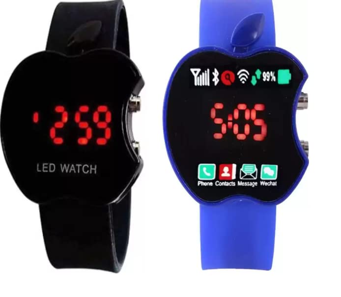VIN Sports LED Blue and Black Colour Digital Watch for Kids (Best for Return Gift and Birthday Gift) - for Boys & Girls (B0BBGTNJ3N) Amazon Price History, Amazon Price Tracker
