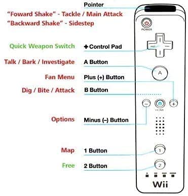 Image of GAMENOPHOBIA Remote Controller for Nintendo Wii /Wii U | Wireless Gamepad with Analog Joystick | Motion Control | Compatible with All Wii Versions | Black