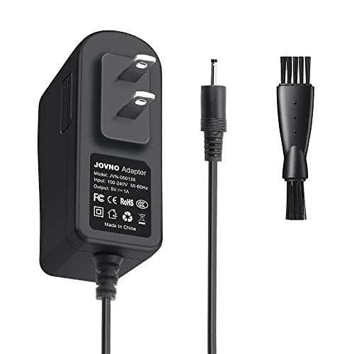Power Cord for Remington Shaver PG525 PG6025 PG250 MB2500 PG6135 PG6060 PG6015 MB4040 MB4045A WPG150 Charger for Remington Beard Trimmer Electric Razor Hair Clipper, JOVNO 5V Adapter with Brush, 6.6ft