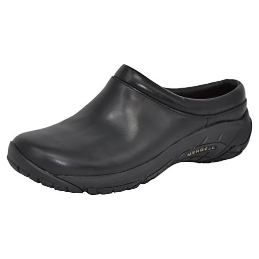 Merrell Women's Encore Nova 2 Slip-On Shoe, Black Smooth, 8.5 M US
