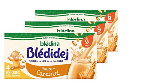  Blédina Blédidej 12 briques Céréales au Lait d...