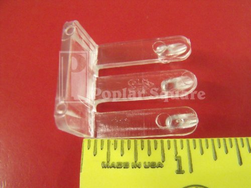 Clear Plastic False Front Clips #1931Cl (4 Clips) #TOP2