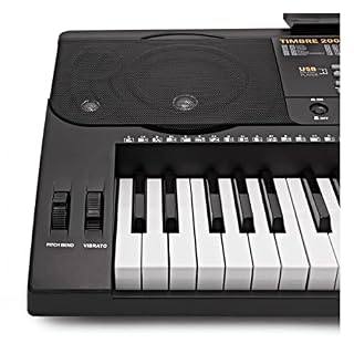Gear4music Piano à clavier électronique portable avec USB 61 touches - Les Beatles, Paul McCartney, John Lennon, RIngo Starr, George Harrison Gear4music Piano à clavier électronique portable avec USB 61 touches – Image 5