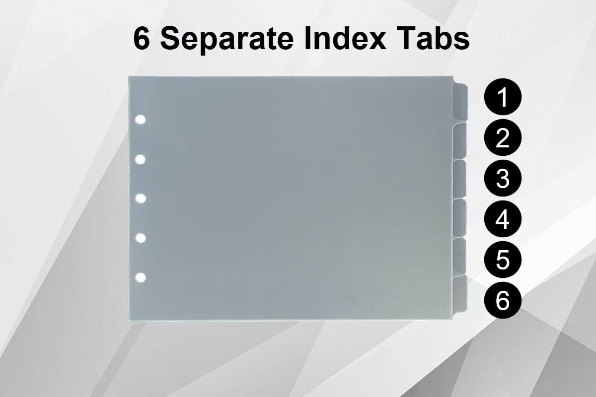 tabs (Plastic Gray-Green, 8 1/2" x 11" Standard) (Pack of 2)