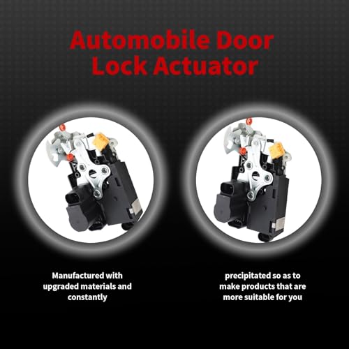 Image of Nakkaa Door Lock Actuator Compatible with Silverado Sierra Yukon (2PCS) | Front Left Right Side Door Lock Actuator