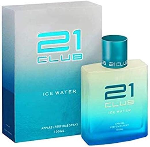 21 Club Ice Water Eau De Perfume Long Lasting EDP for Men and Women 100ml