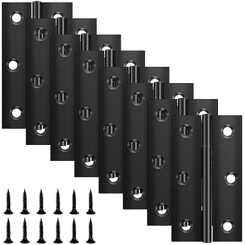 Yeepeo Charnières Pliables en Acier Inoxydable Cover