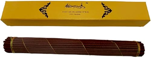 Varillas de incienso tibetano, de larga combustión, no tóxicas, 100% aromáticas a base de hierbas naturales (aromas médicos)