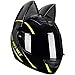 Casque Batman,Moto Électrique Hommes et Femmes Cool Mignon Casque Intégral Batman,Homologué ECE Cool Racing Motocross Casque Intégral Hommes et Femmes B,XL=60~62CM
