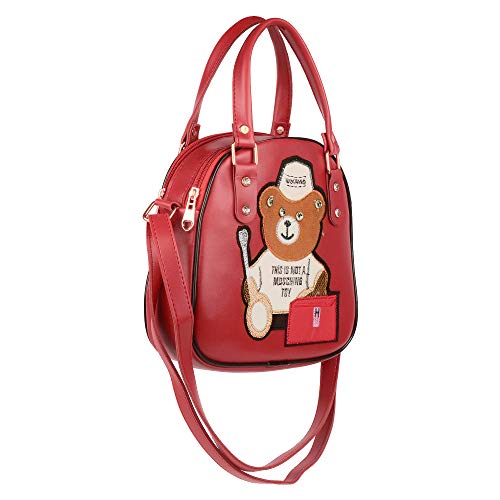 Image of SHAMRIZ Women's Fashionable Sling Bag - Lightweight, Durable, and Stylish Shoulder Bag for Everyday Use - Perfect for Travel, Shopping, and Casual Outings, Fits All Essentials.(Red)