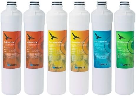 Watts Kwik Change 11 RO Kit de filtro de agua de repuesto