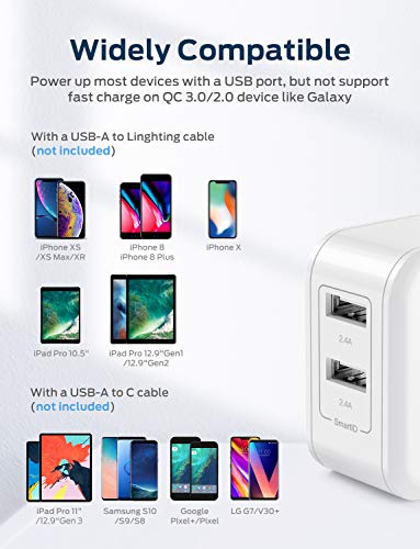 iClever-BoostCube-2nd-Generation-24W-Dual-USB-Wall-Charger-with-SmartID-Technology-Foldable-Plug-Travel-Power-Adapter-for-iPhone-XsXS-MaxXRX8-Plus87-Plus76S6-Plus-iPad-Pro-AirMini-and-Other-Tablet