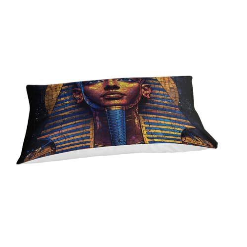 Parure de lit pharaon 3D fermeture éclair facile à laver 135x200