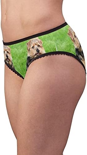 Norfolk Terrier Panties, Norfolk Terrier Underwear, Briefs, Cotton Briefs, Funny Underwear, Panties For Women